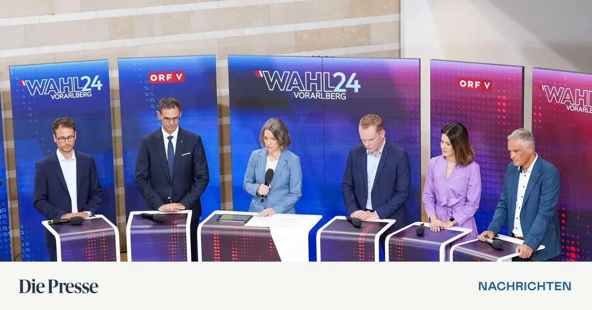 Endergebnis der VorarlbergWahl steht fest Kaum Änderungen mit